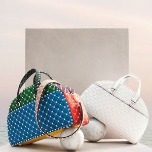 VALENTINO Rockstud Leather Bowling Bag 🔥$3795+tax